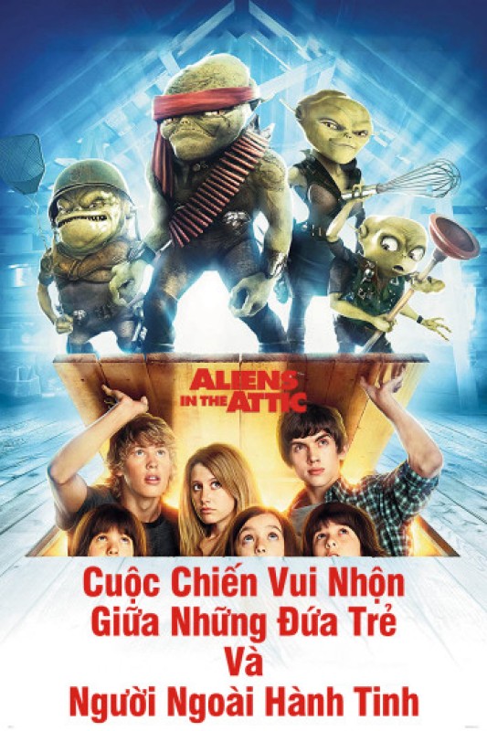 Xem phim Cuộc Chiến Vui Nhộn Giữa Những Đứa Trẻ Và Người Ngoài Hành Tinh